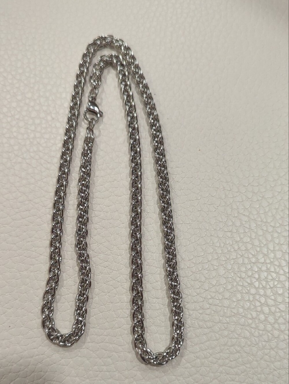Stainless steel Rope Chain Necklace - Timeless Accessory - Picture 3 of 3